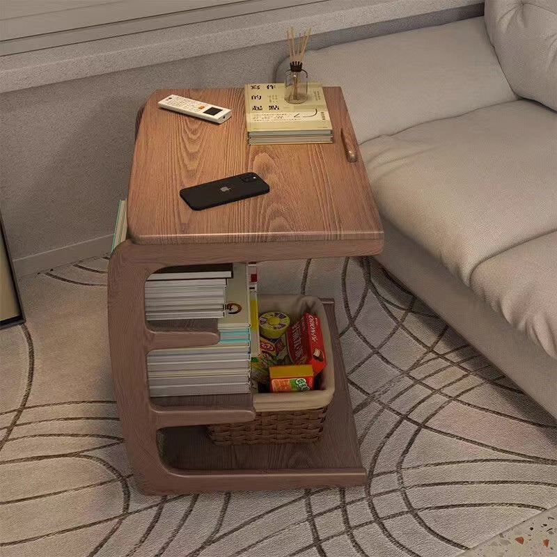 Movable Living Room With Wheels Side Cabinet Bedside Supporter