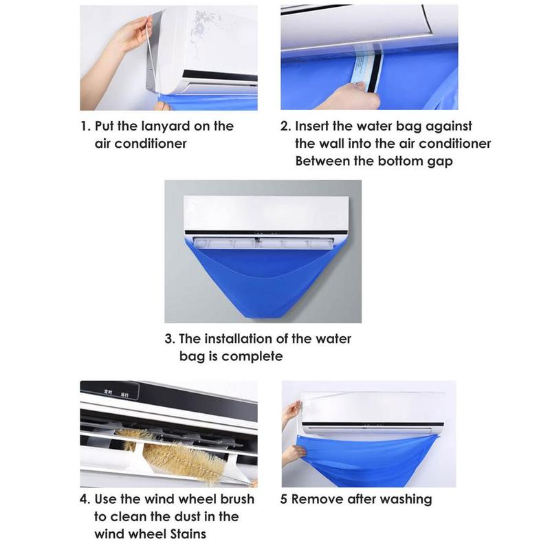 Air Conditioner Cleaning Tool Water Cover