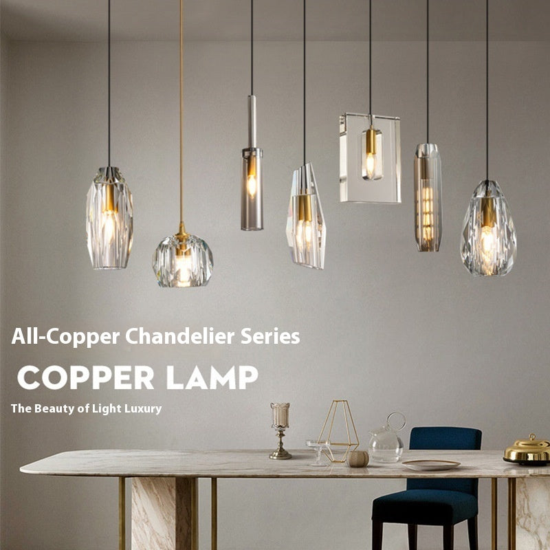 Nordic Light Luxury Restaurant Bedside Decorations Chandelier